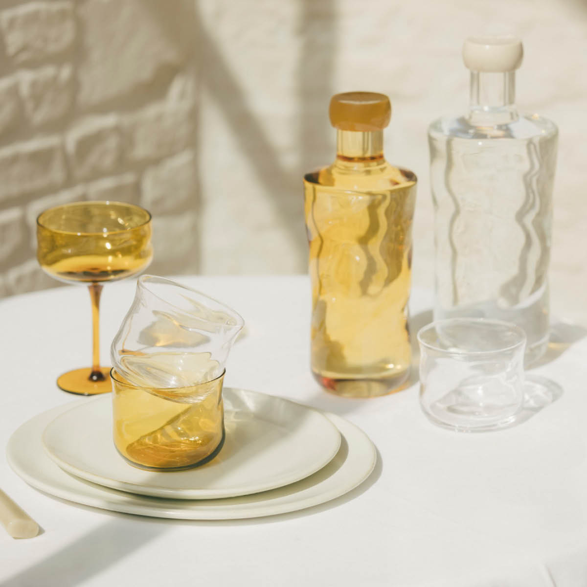 Paveau Swirl Coupe-cocktail glass 26 cl 2 stk Dune