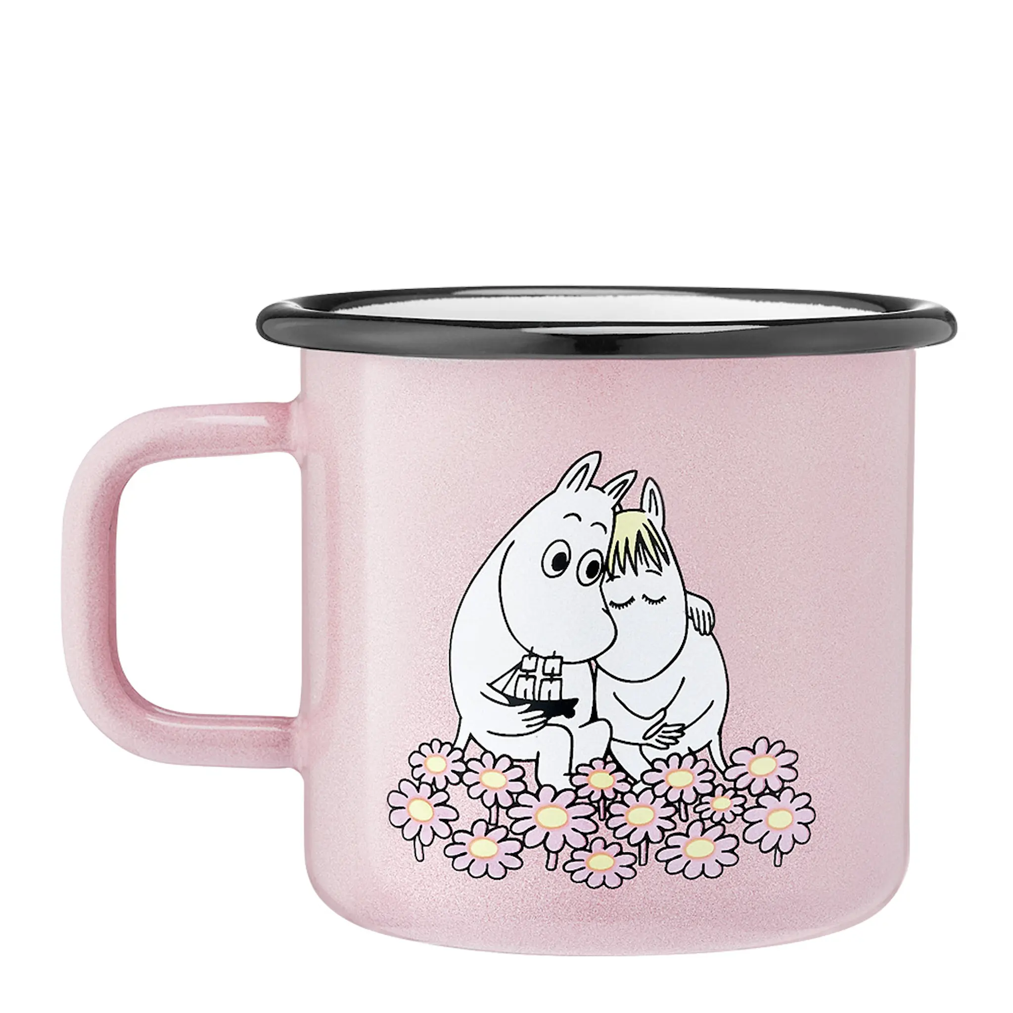 Muurla Mumin emaljmugg tillsammans 37 cl