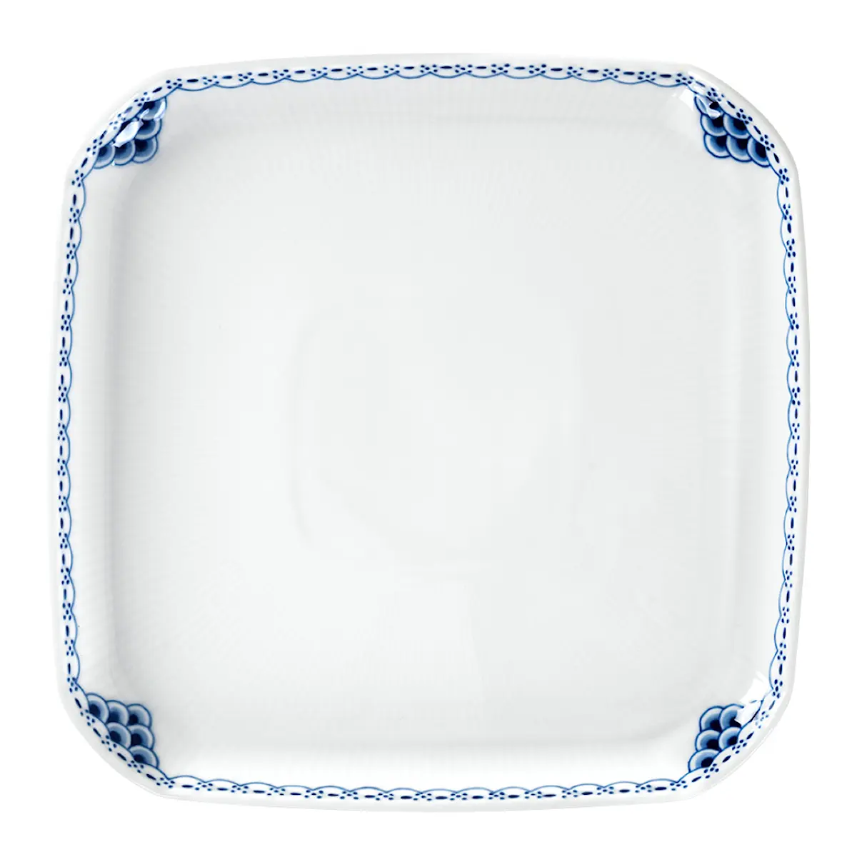 Royal Copenhagen Princess fyrkantig tallrik 21 cm