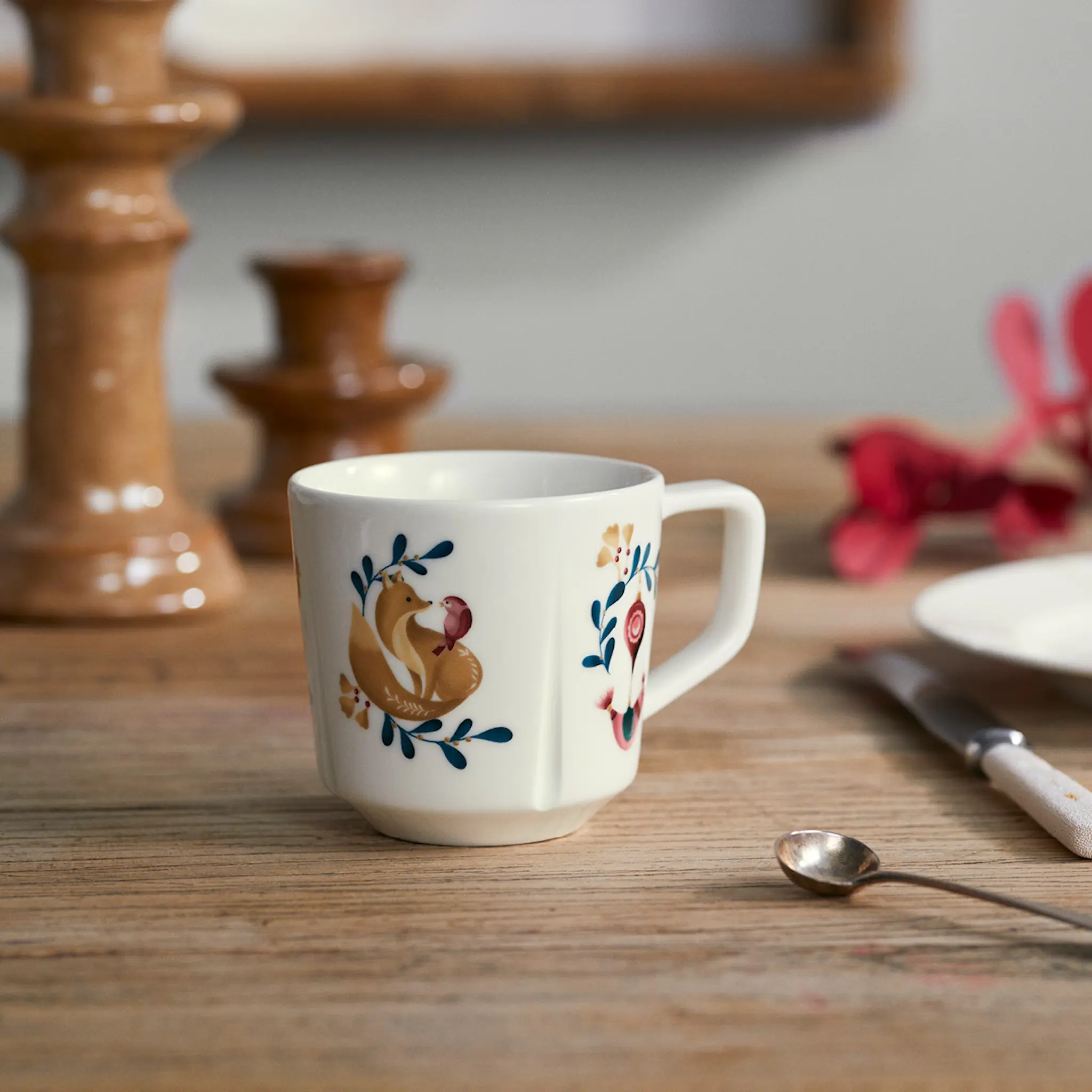 Rosendahl Grand Cru Cottage mugg räv 30 cl vit