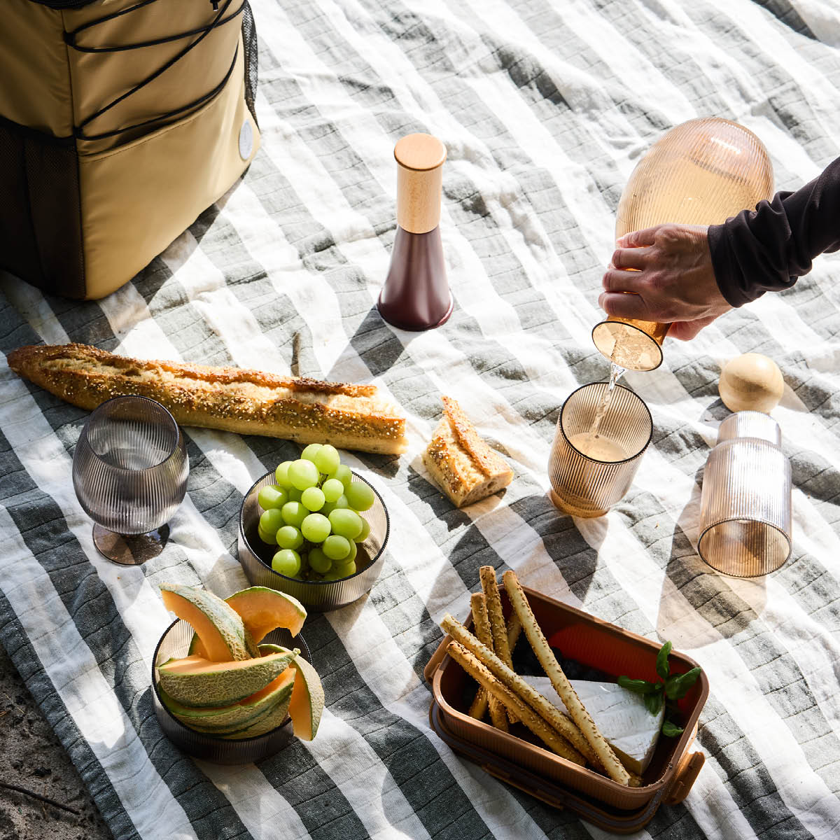 Sagaform Billi skål 70 cl 4-pack brun