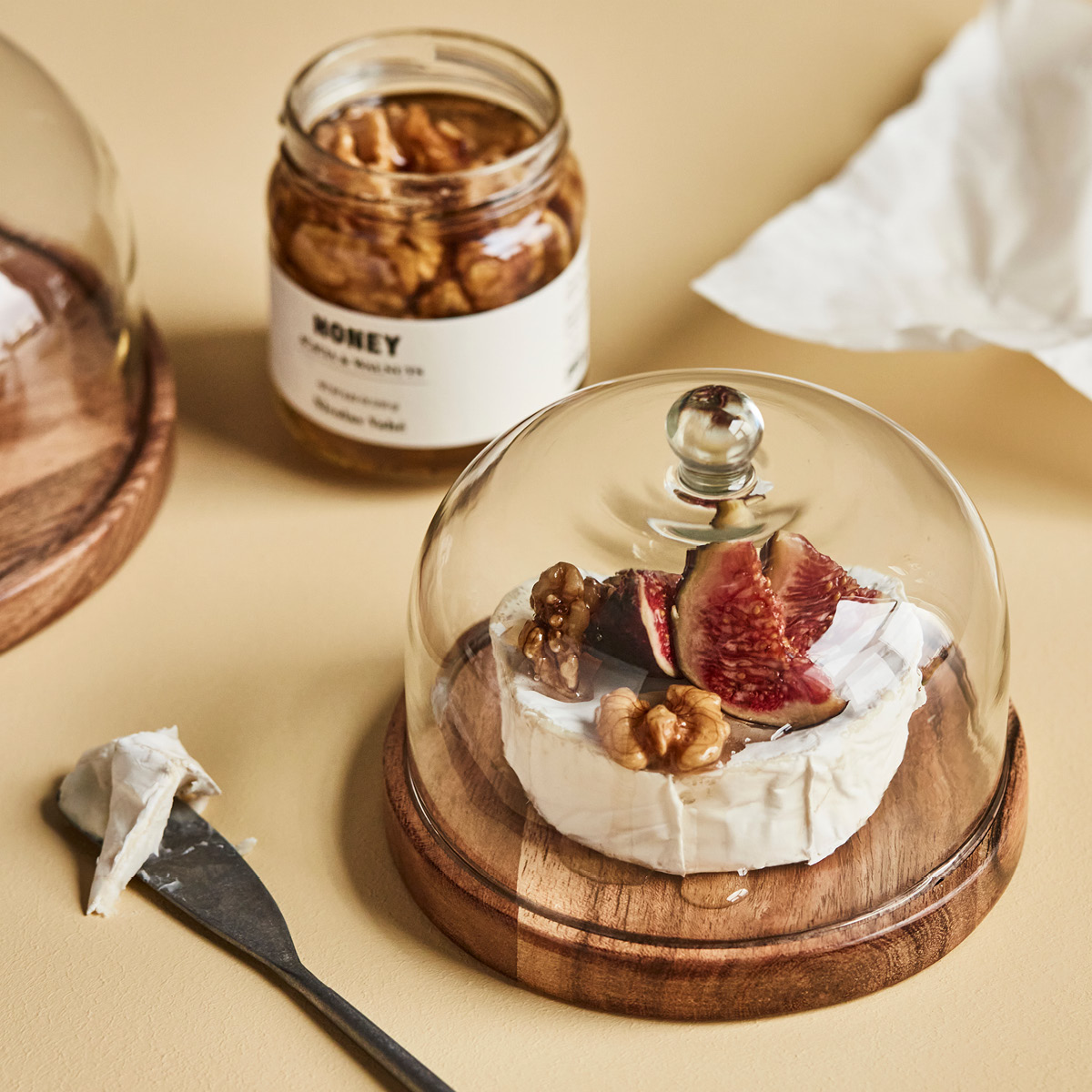 Nicolas Vahé Vahé osteklokke 10 cm tre