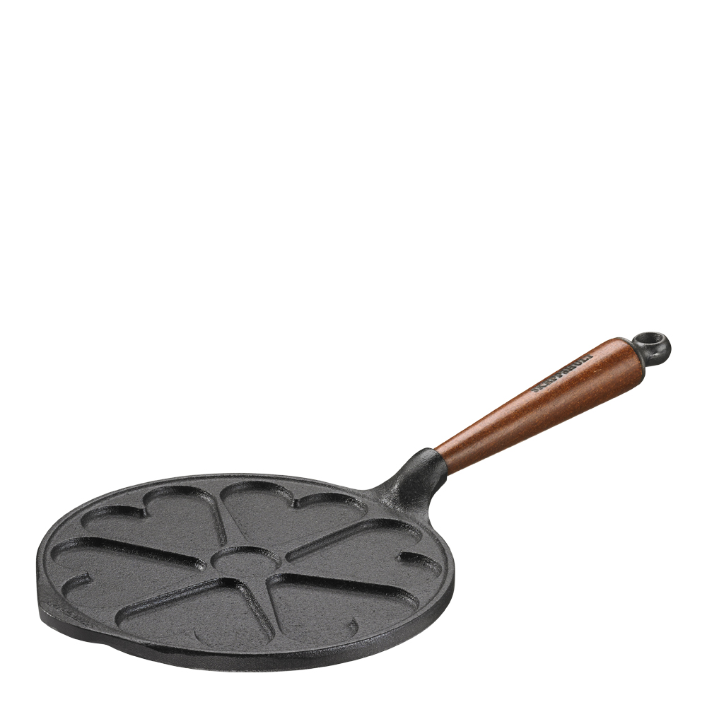 Skeppshult Traditional Plättlagg Hjärta Trähandtag 22 cm