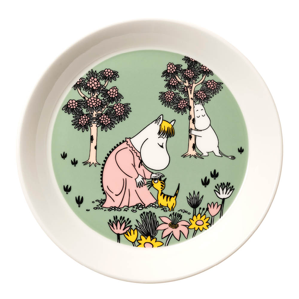 Moomin Arabia - Muumi Lautanen 19 cm Hellyys
