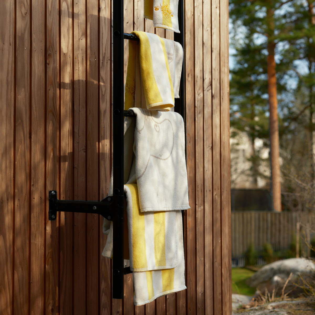 Moomin Arabia Mumin handduk 30x50 cm mumintrollet vit