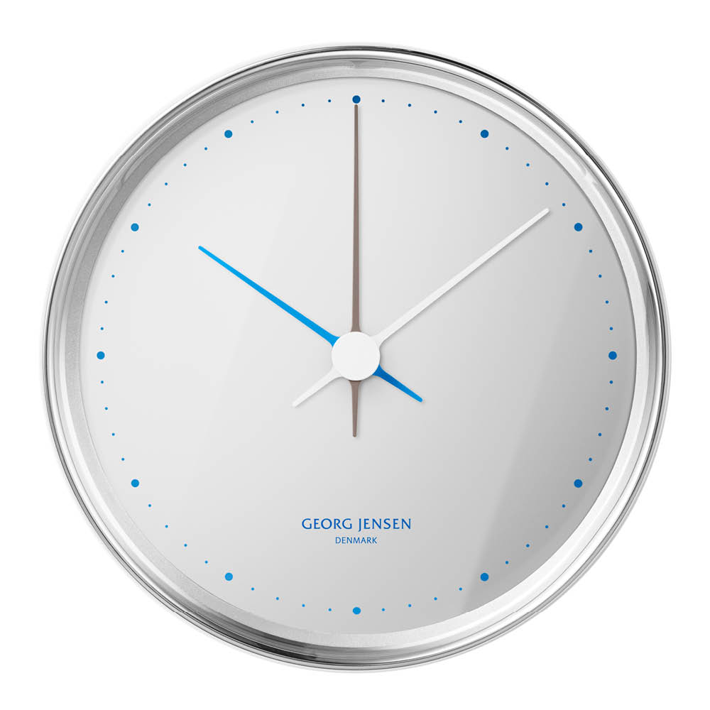 Georg Jensen - Henning Koppel seinäkello 10 cm teräs