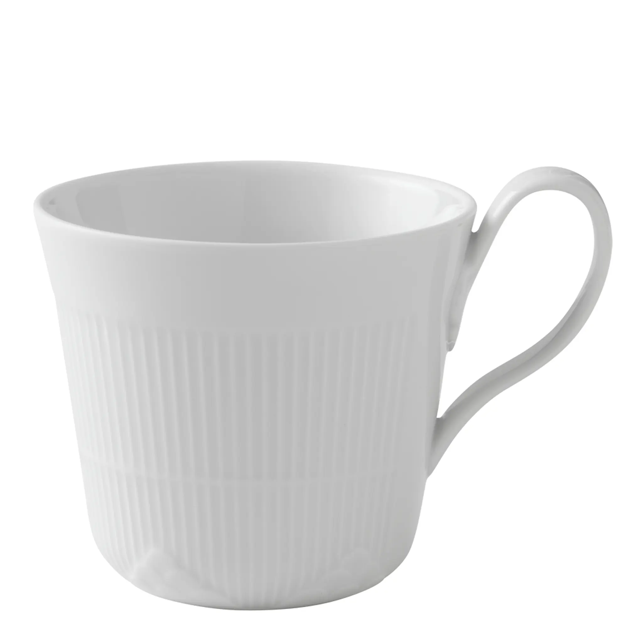 Royal Copenhagen White Elements Kopp 35 cl högt handtag
