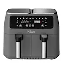 Dubbel airfryer 2 x 4 L 2800W med beläggning