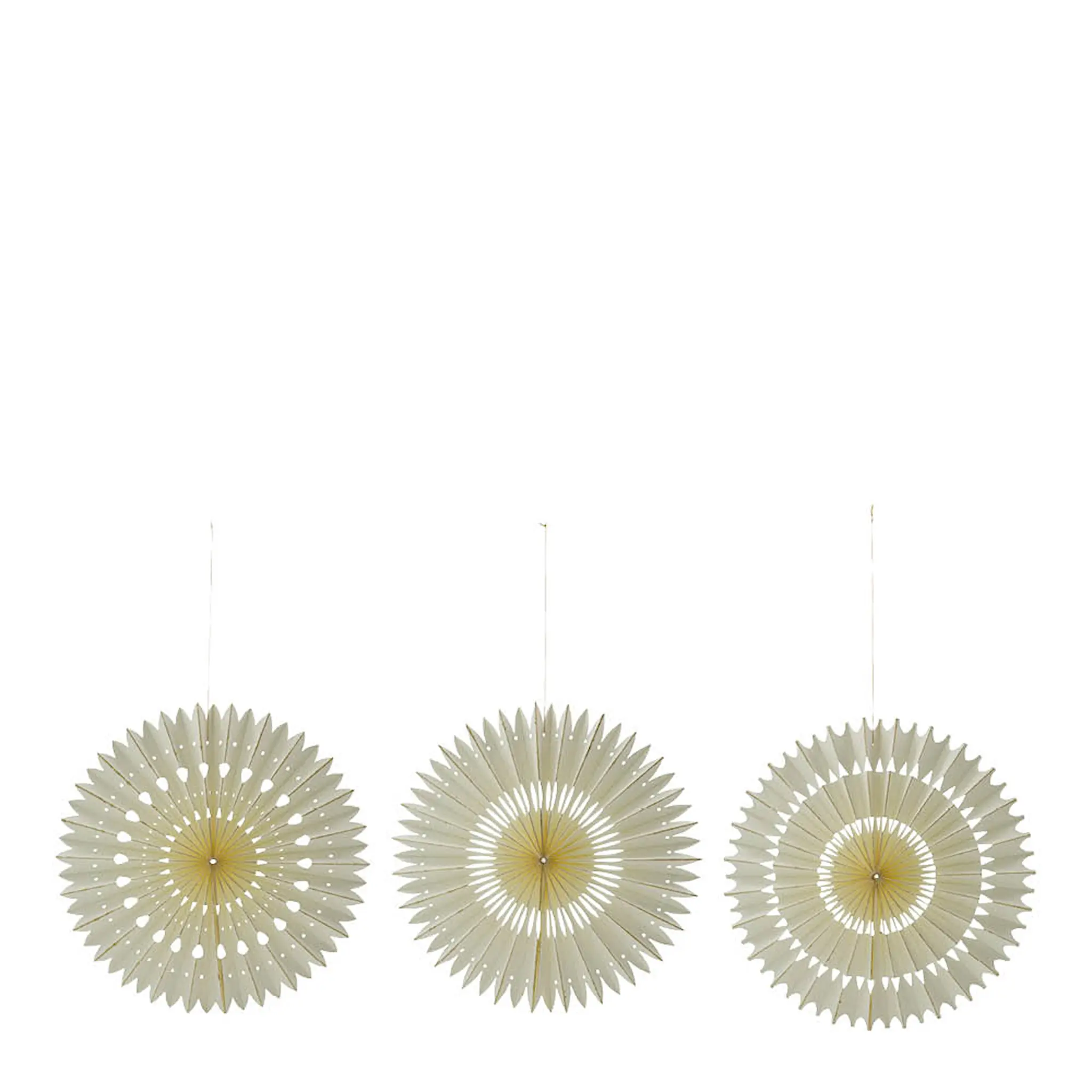 House Doctor Stelle juldekoration 3-pack 20 cm off-white