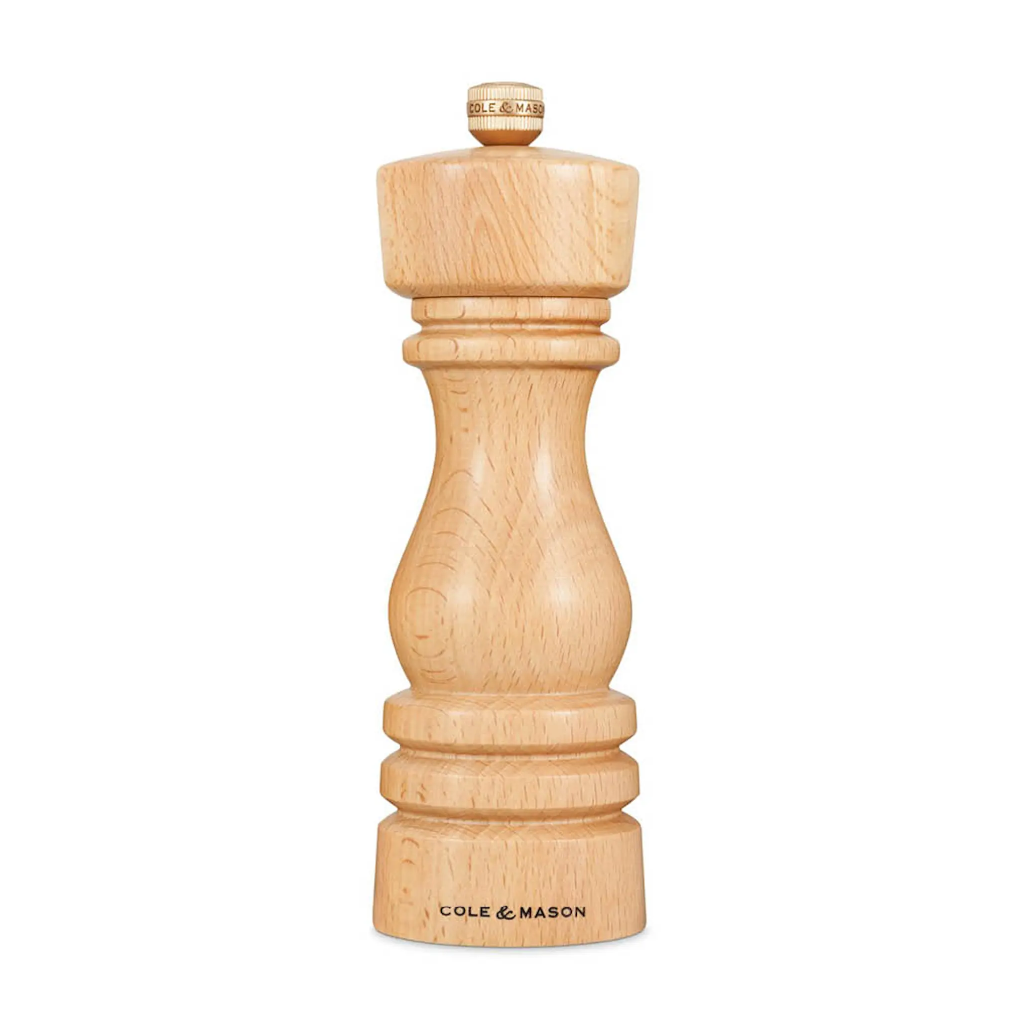 Cole & Mason London Saltkvarn 18 cm Natur