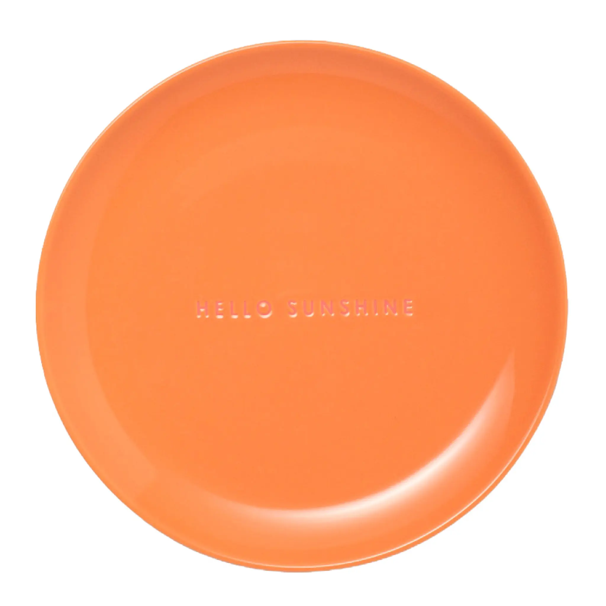 Vondels Autumn Elegance tallrik 22 cm HELLO SUNSHINE orange