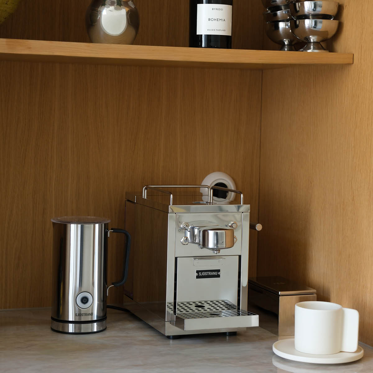 Sjöstrand The Original 2.0 kaffe kapselmaskin 1,2L stål