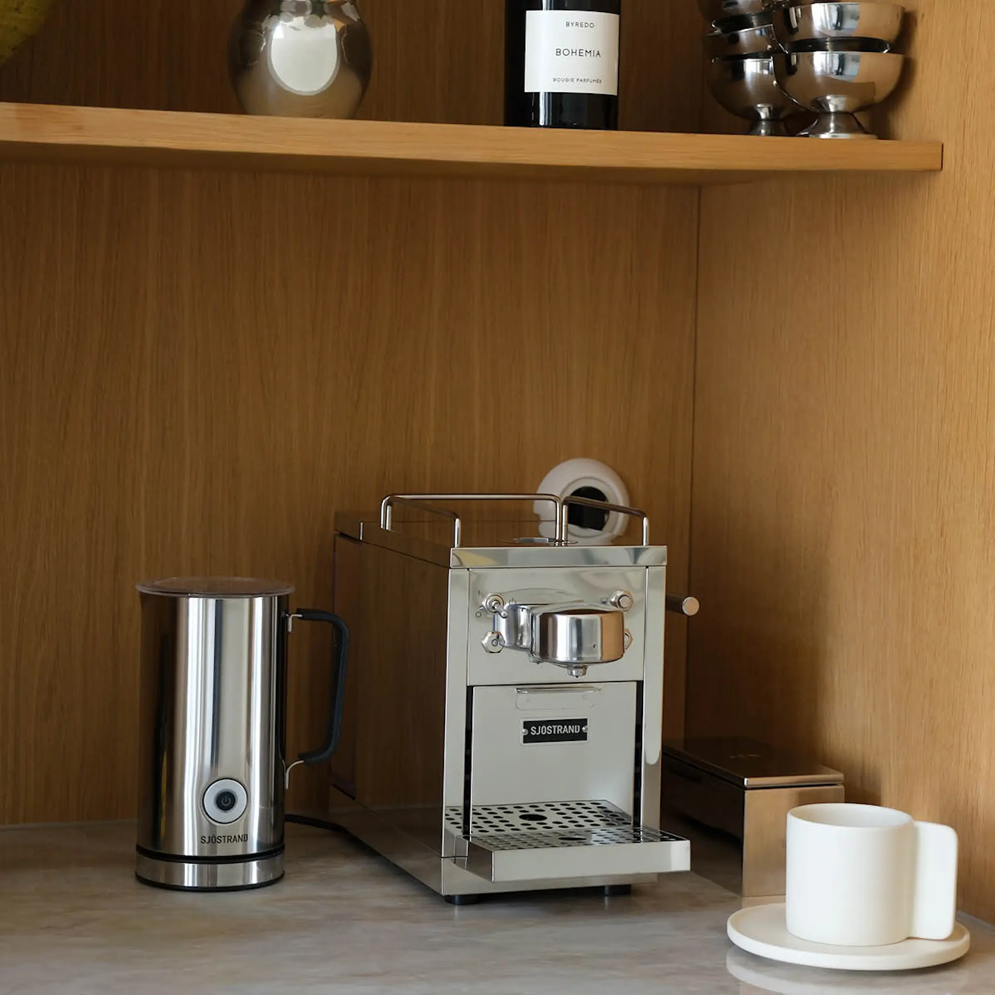 Sjöstrand The Original 2.0 kaffe kapselmaskin 1,2L stål