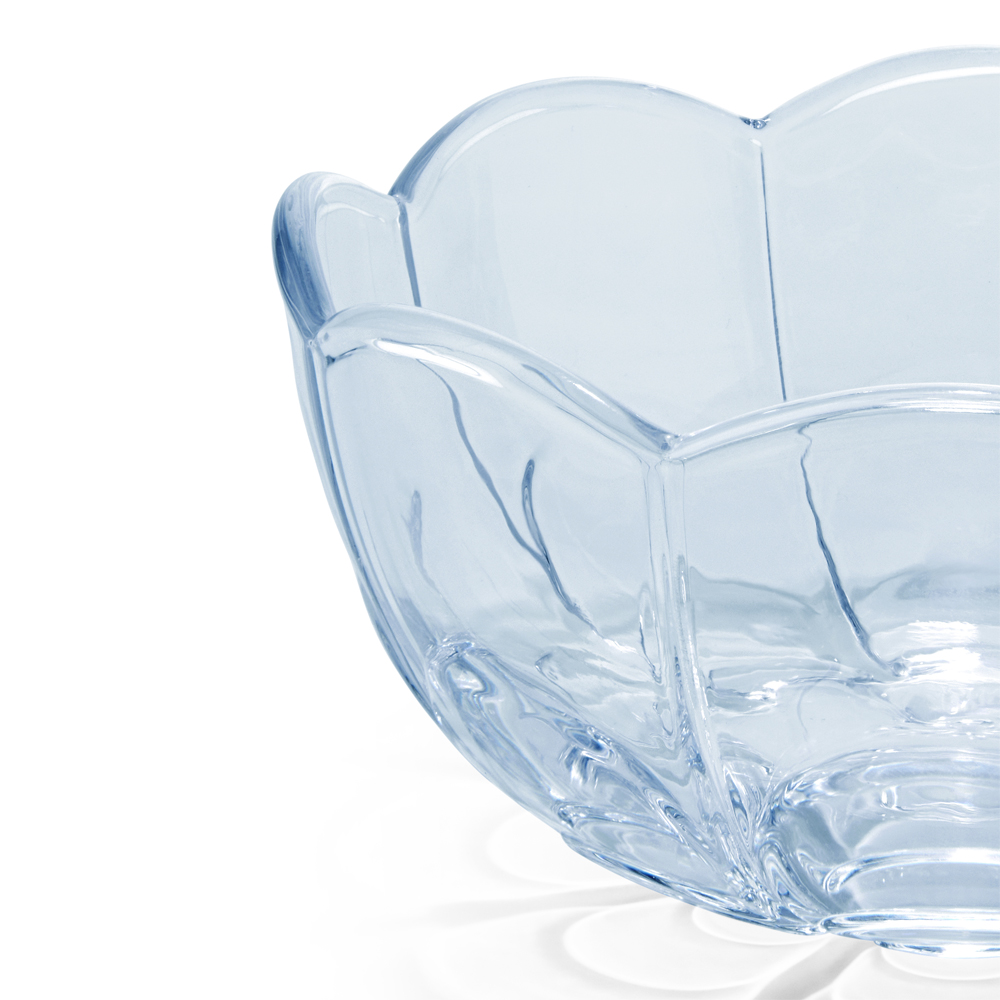 Holmegaard Lily Skål 13 cm 2-pack Blue Iris