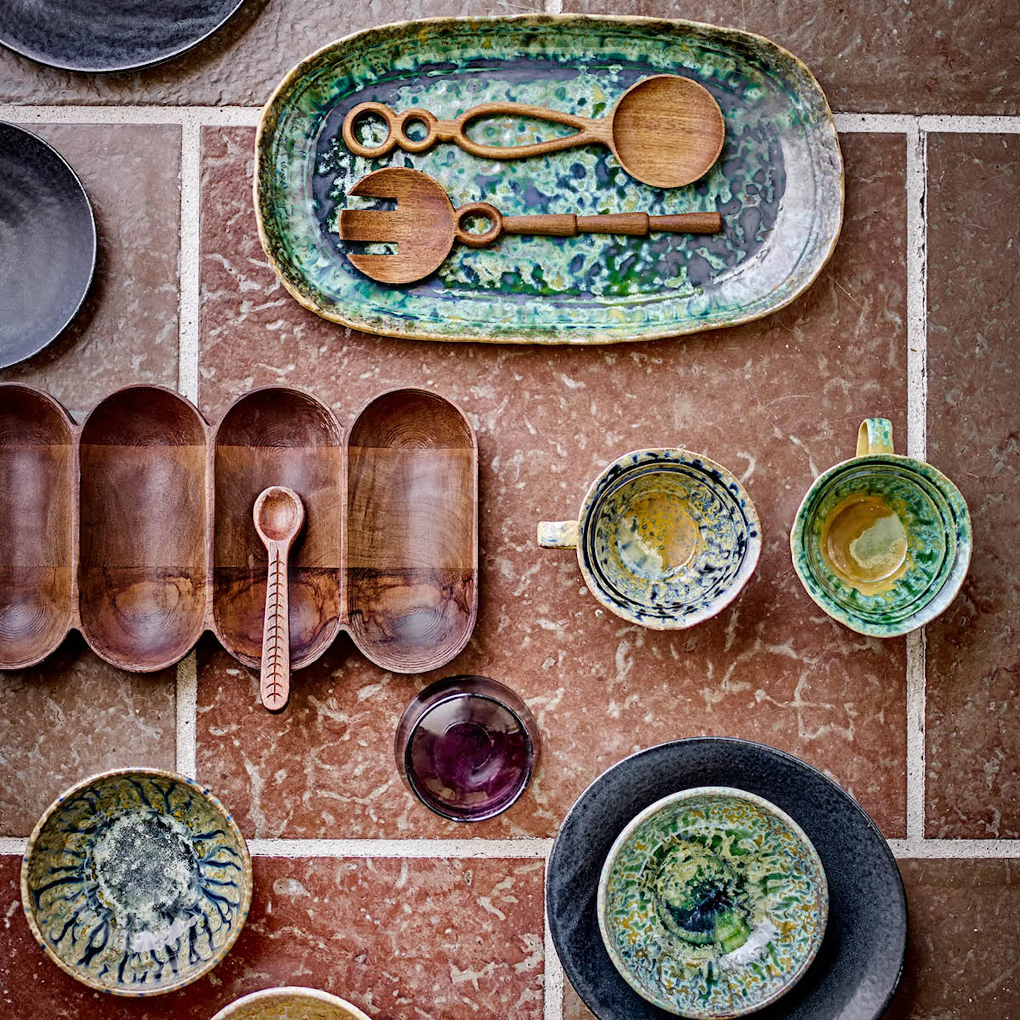 Bloomingville Milani mugg 25 cl blå