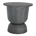 Twist bord med förvaring 44x43 cm dark grey