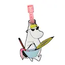 Mumin bagagetag 19 cm Snorkfröken Redo för semester
