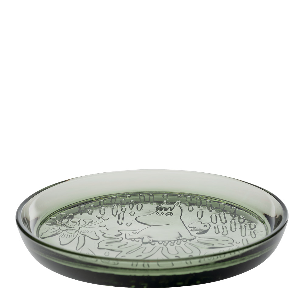 Moomin Arabia Mumin Lautanen 15,5 cm Havunvihreä