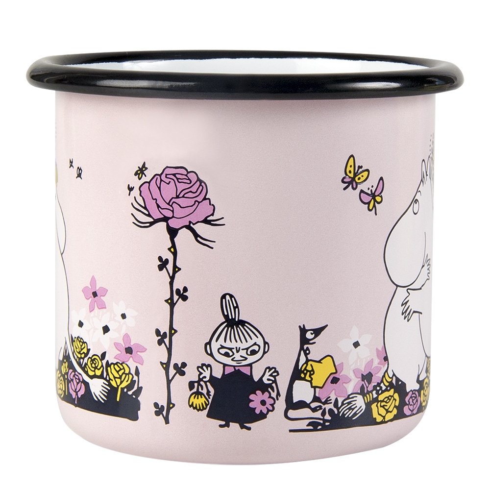 Muurla Mummikopp Emalje 37 cl Klem rosa