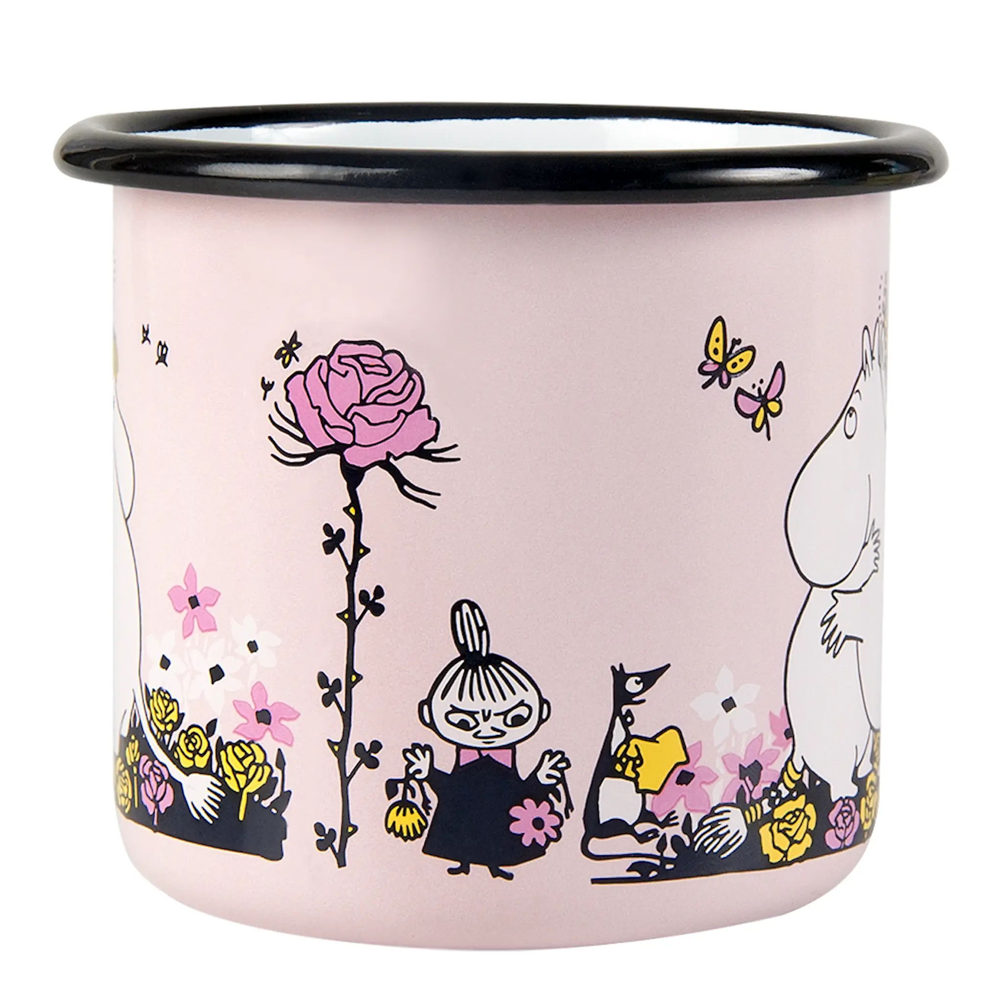 Muurla Mumin Emaljmugg Krama Mig 37 cl Rosa