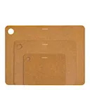 Skärbräda 3-pack brun