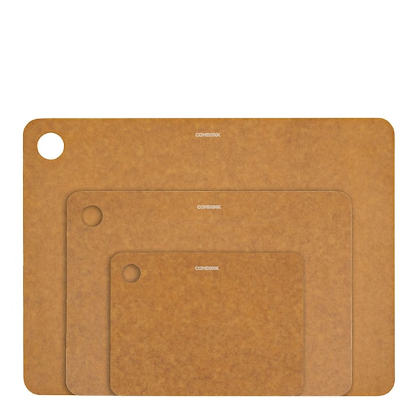 Skärbräda 3-pack brun