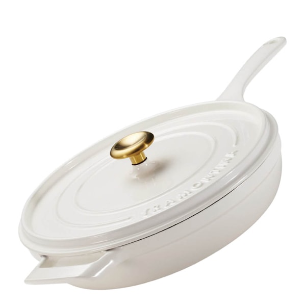 Ampezzo traktörpanna 30 cm White Latte
