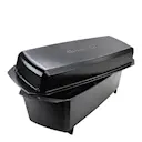 Gjutjärnsgryta 49x19 cm 7,7 L svart