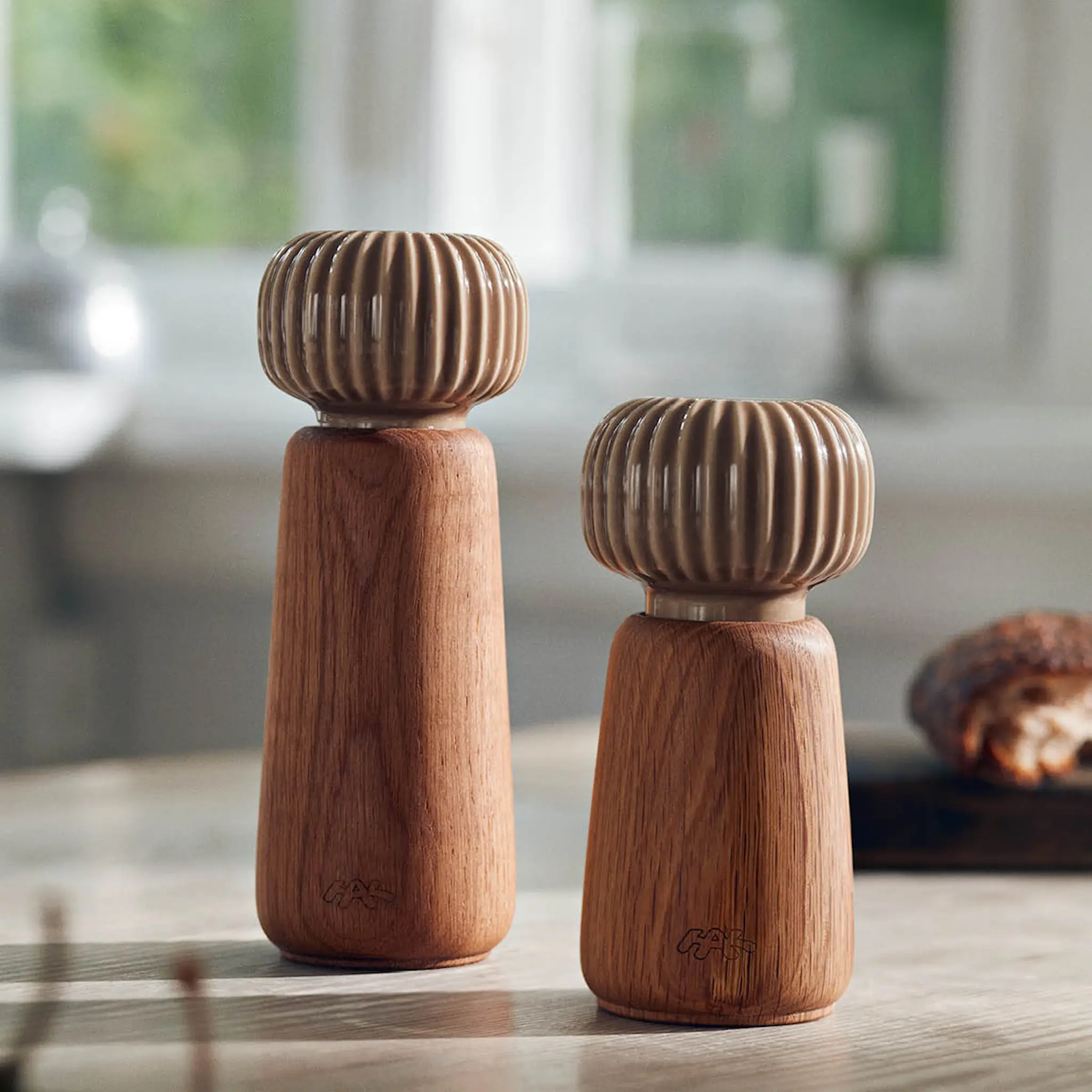 Kähler Hammershøi Maustemylly 14 cm 693010 Ruskea