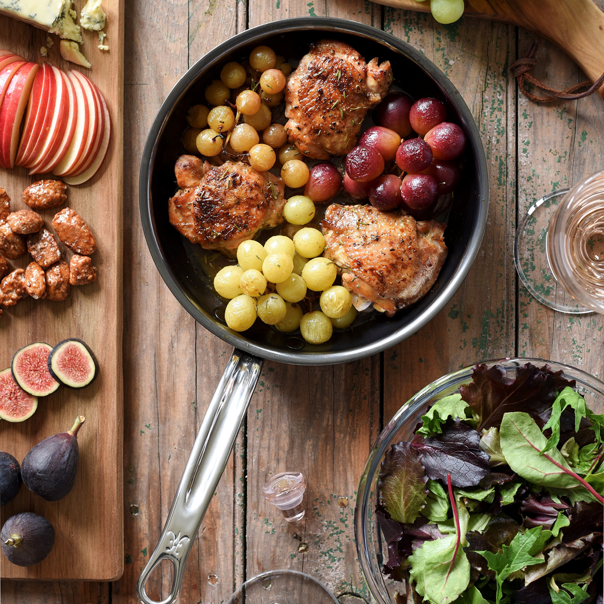 Hestan Nanobond stekpanne 22 cm stål