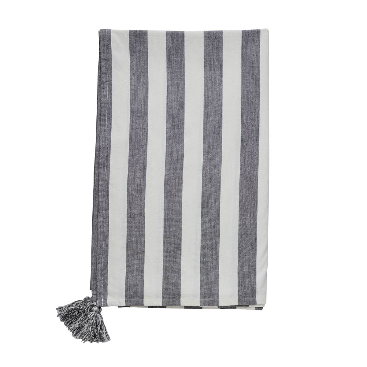 Lene Bjerre Felima strandteppe 140x200 cm hvit/mørk grå