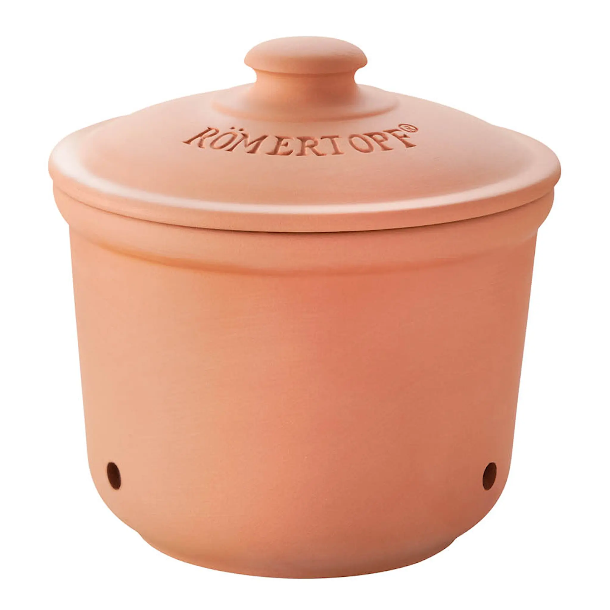 Römertopf Hvitløkskrukke Ø12,5 terracotta