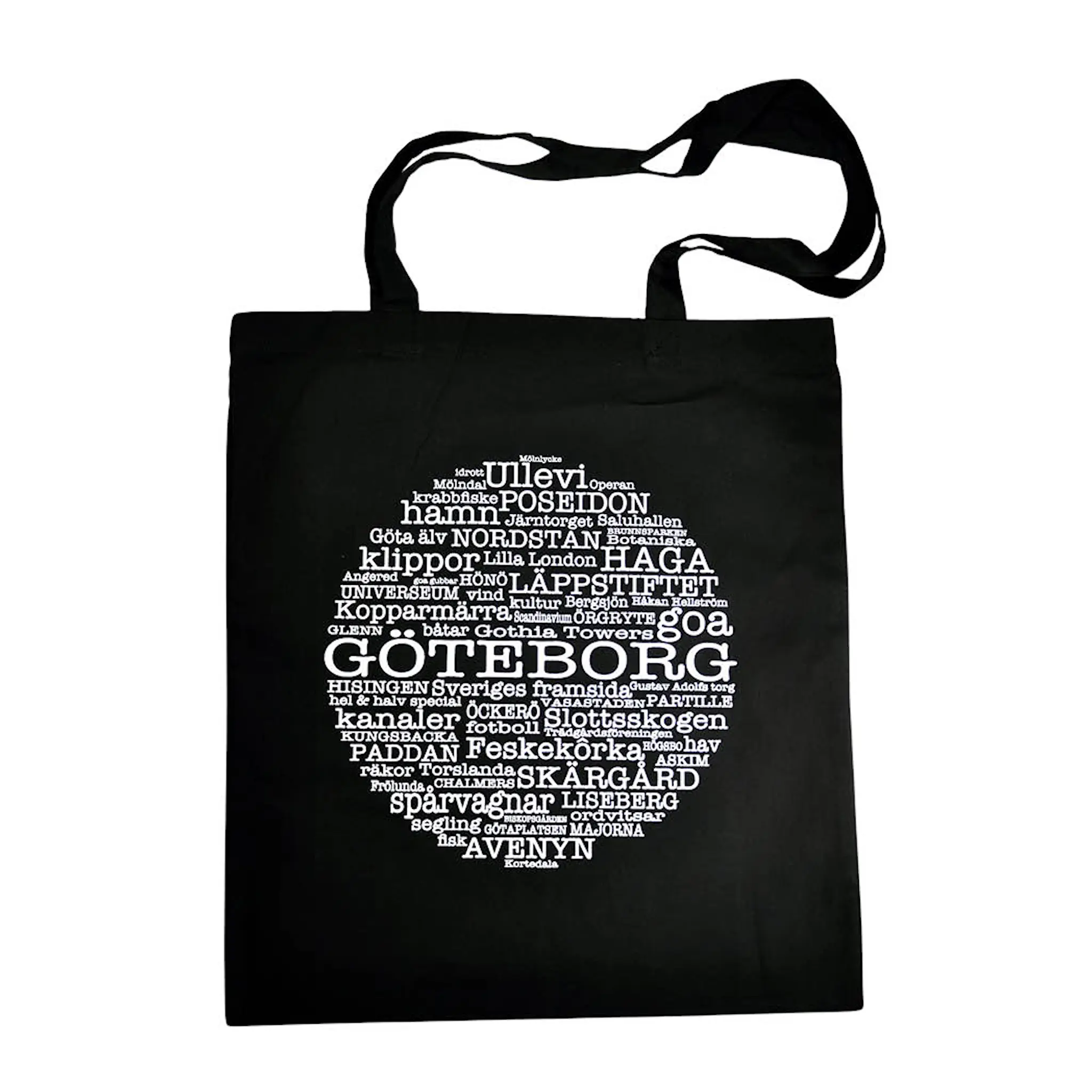 Mellow Design Handlenett i bomull 40x35 cm Göteborg