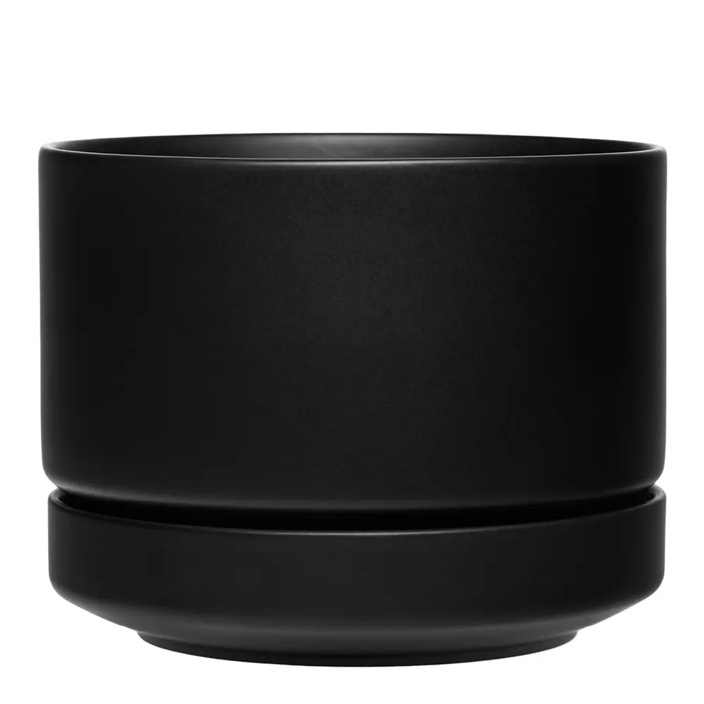 Kukkaruukku SN 19 cm Matta musta