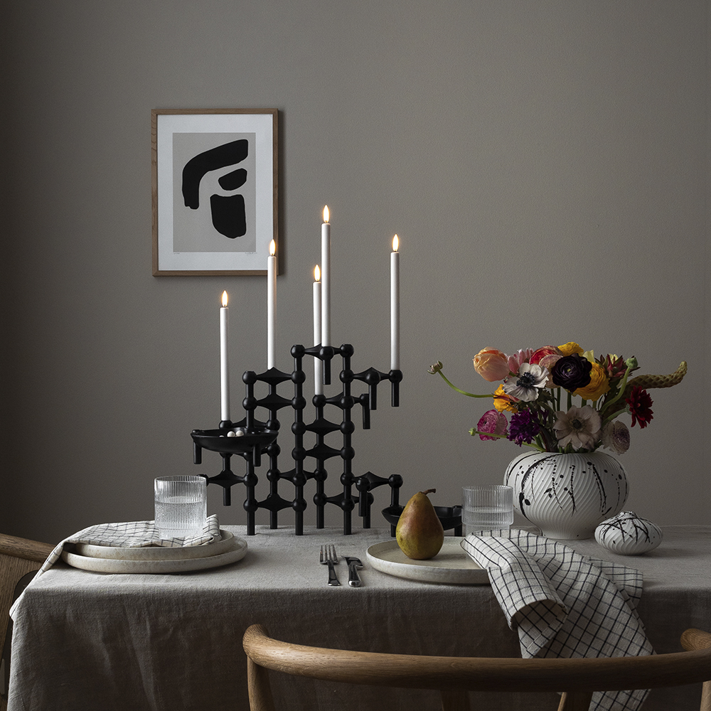 Stoff Nagel Stoff Nagel Kynttilänjalka Musta