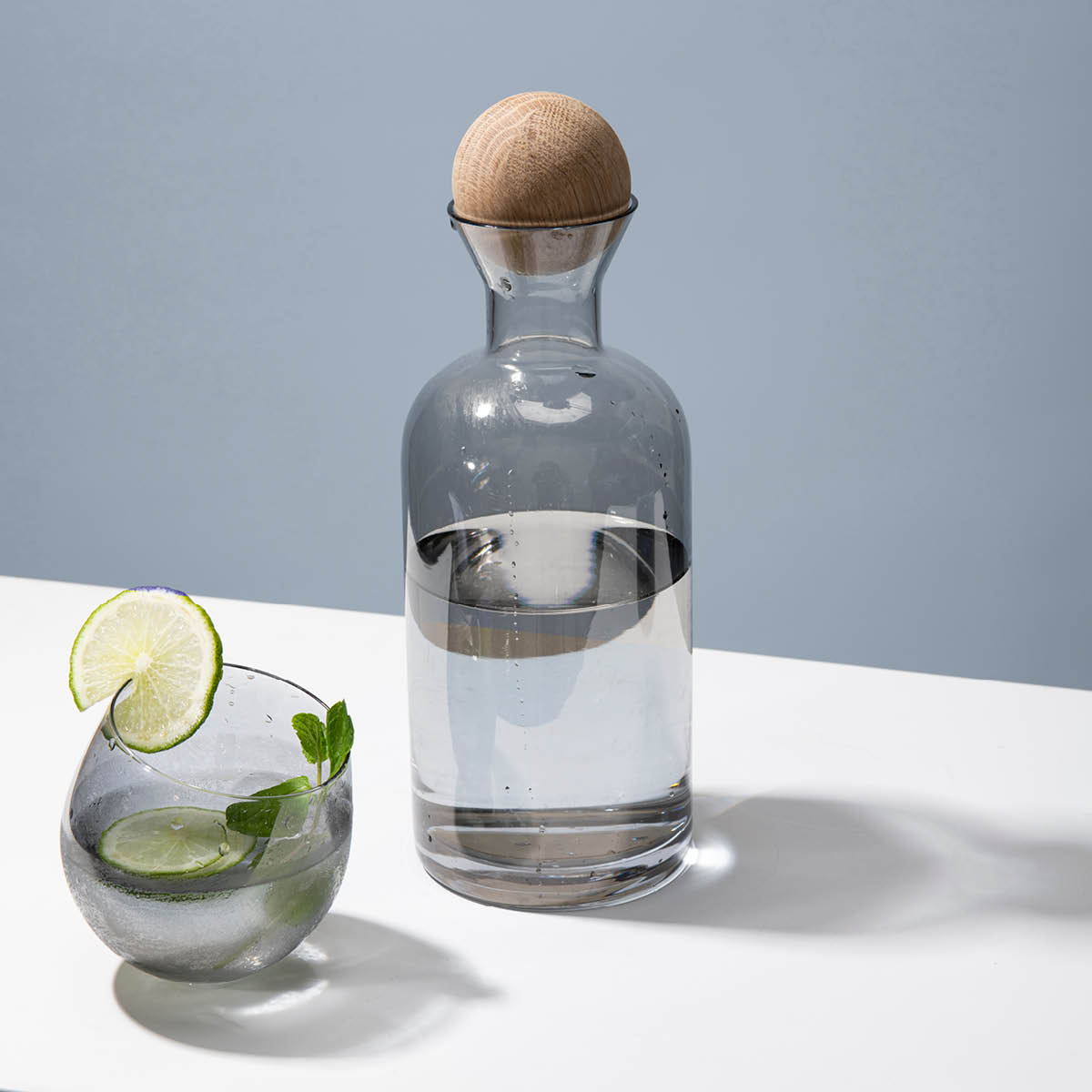 Modern House Sontell vattenglas 35 cl 4-pack smoke