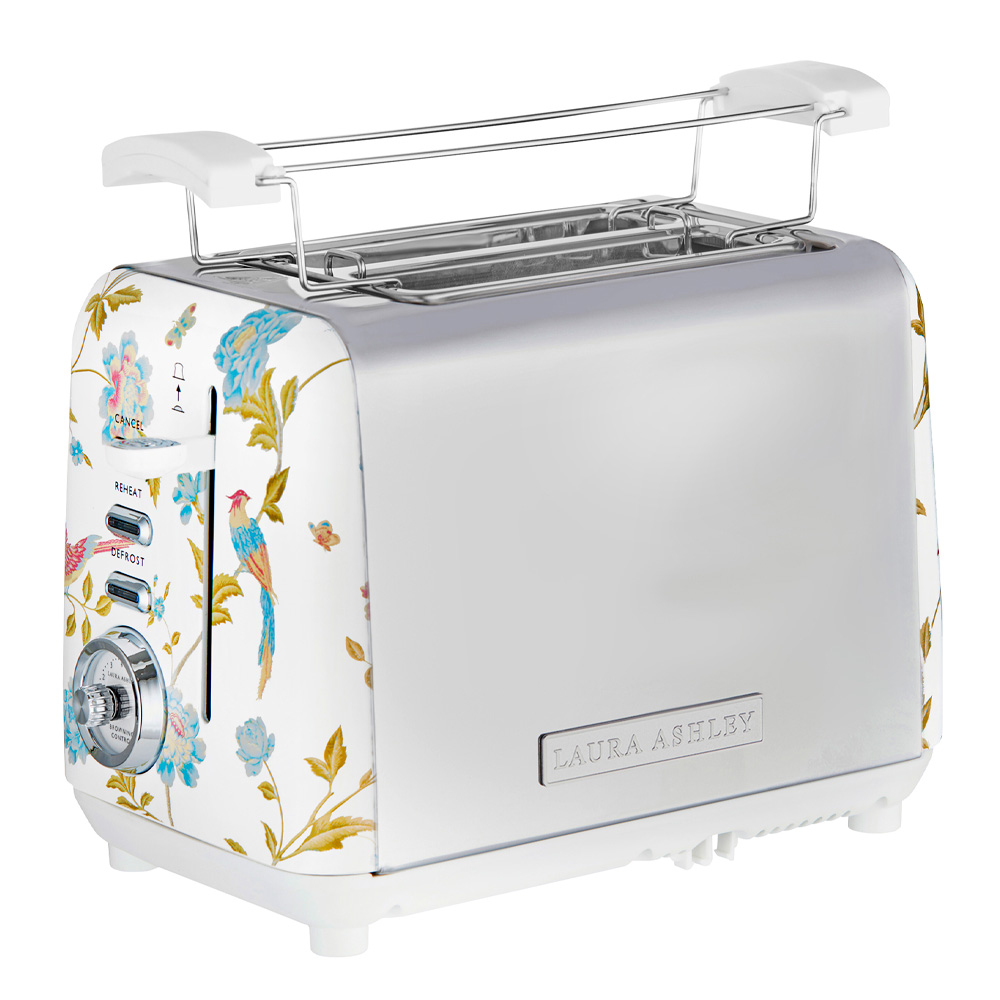 Laura Ashley Elveden Brödrost 2-skivor Vit