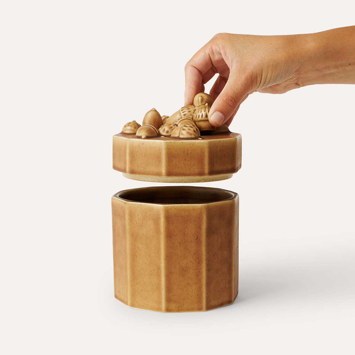 Sthål Arabesque doftljus lemongrass 17 cm acorn hazel