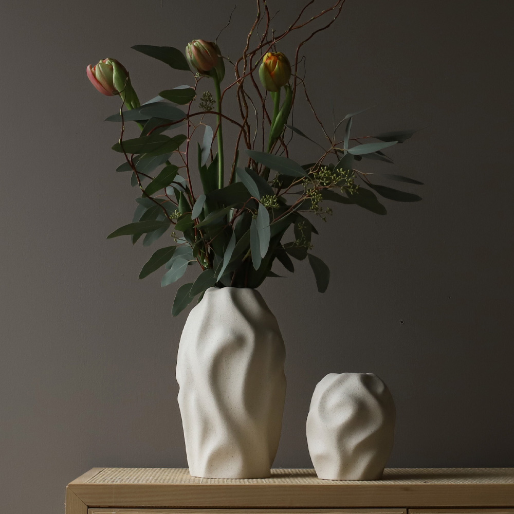 Cooee Drift Desert vase 28 cm vanilla