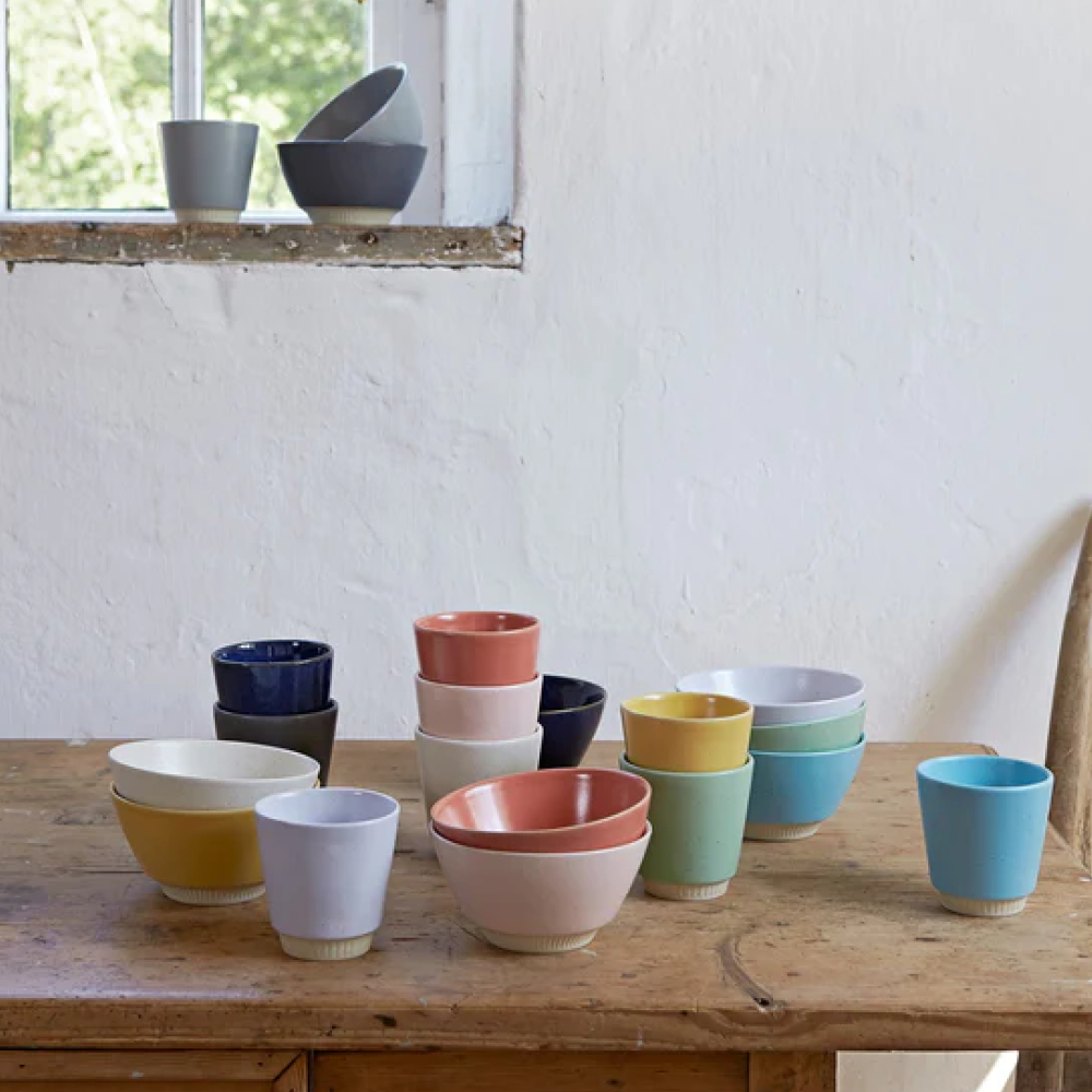 Knabstrup Keramik Colorit Kulho 14 cm Koralli