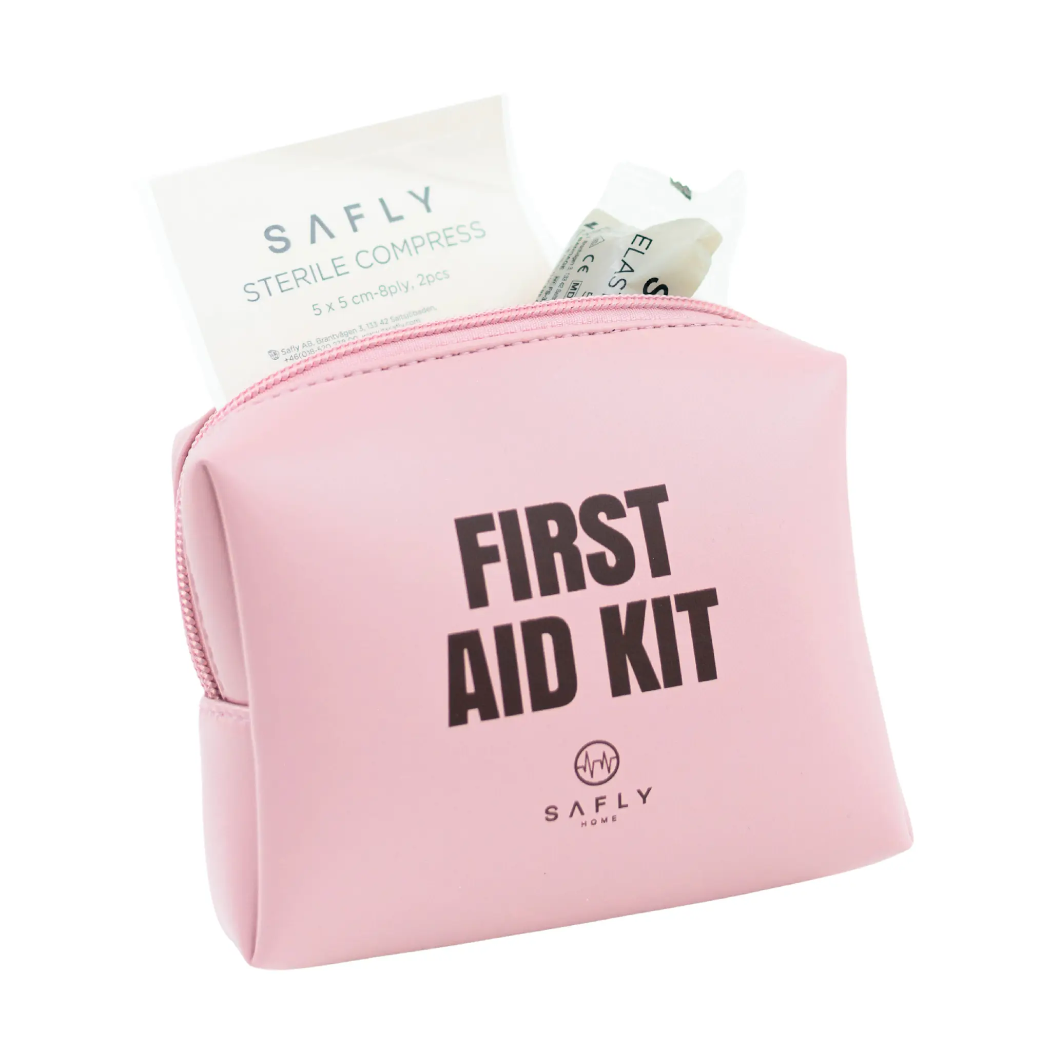 Safly Førstehjelpsskrin mykt dusty pink