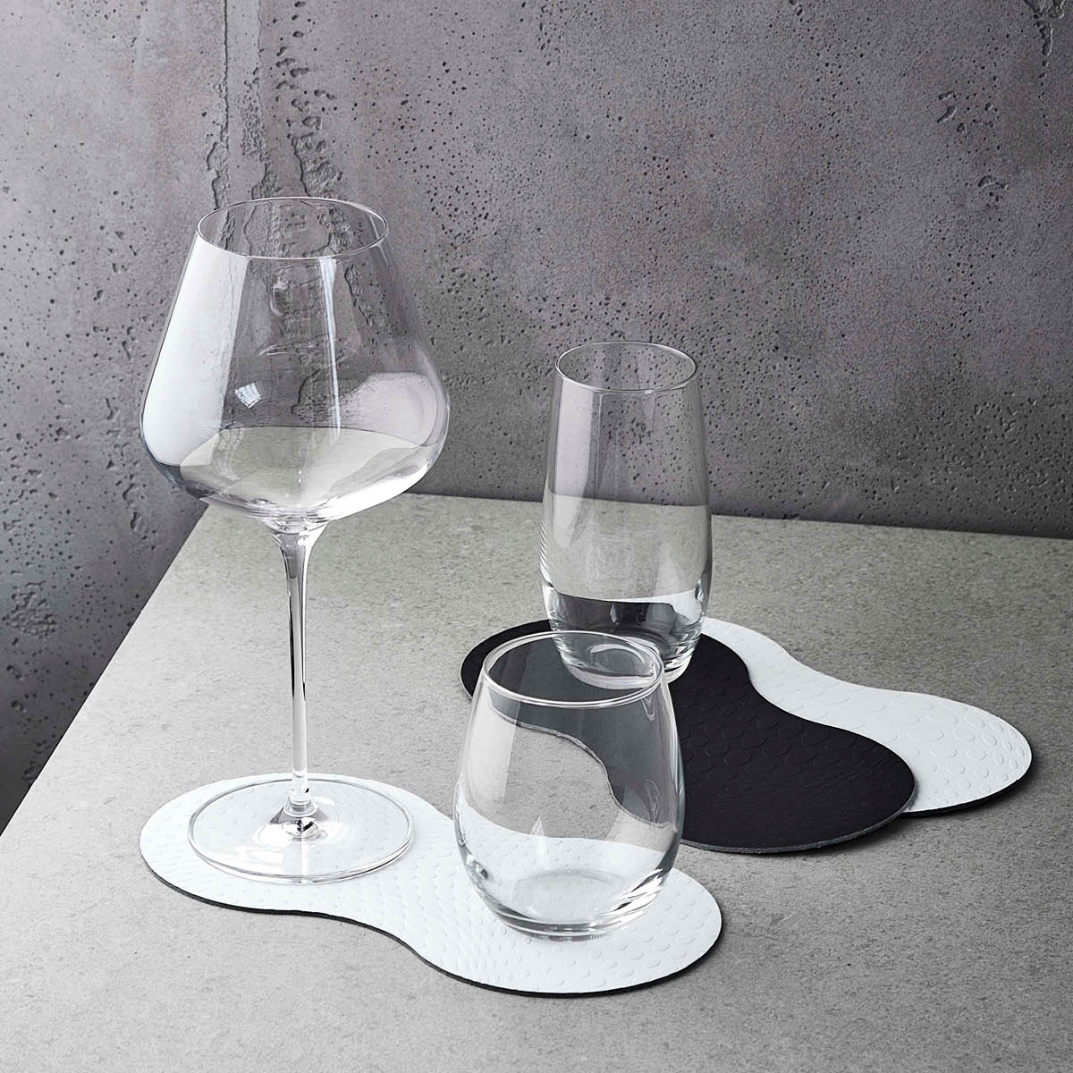 Aida - Life in colour Glasunderlägg 24x12 cm 4-pack Peppar