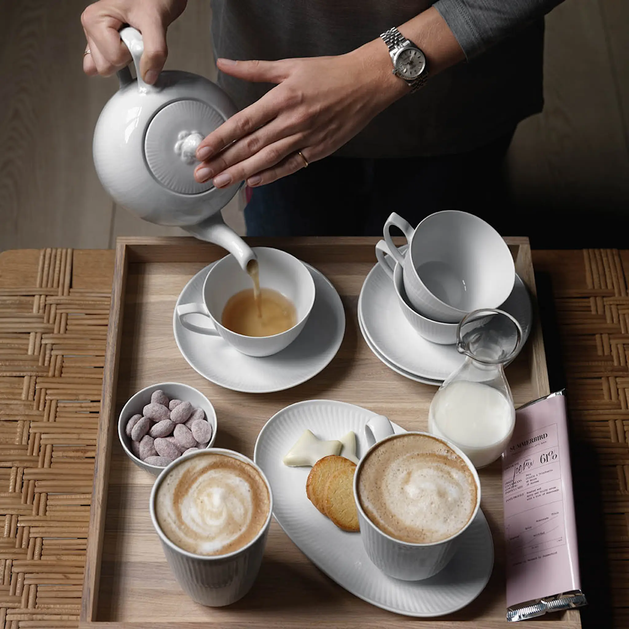 Royal Copenhagen White Fluted Termosmuki 29 cl