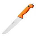 Pro slaktkniv med brett blad 24 cm orange