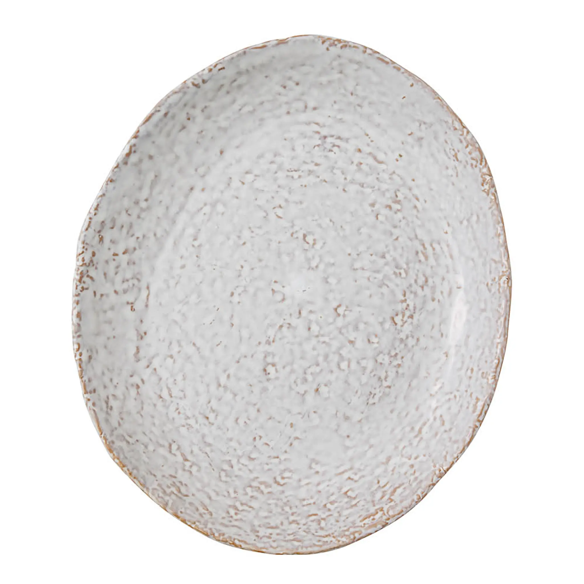Lene Bjerre Milla tallrik 27x23 cm vit