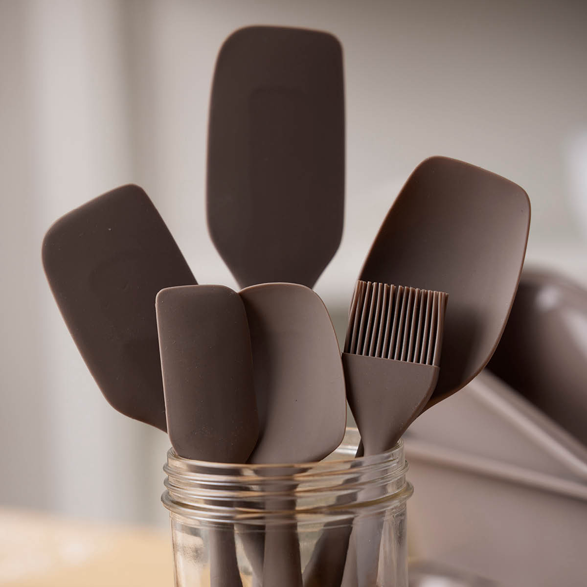 Blomsterberg Deigskrape 31 cm silikon latte