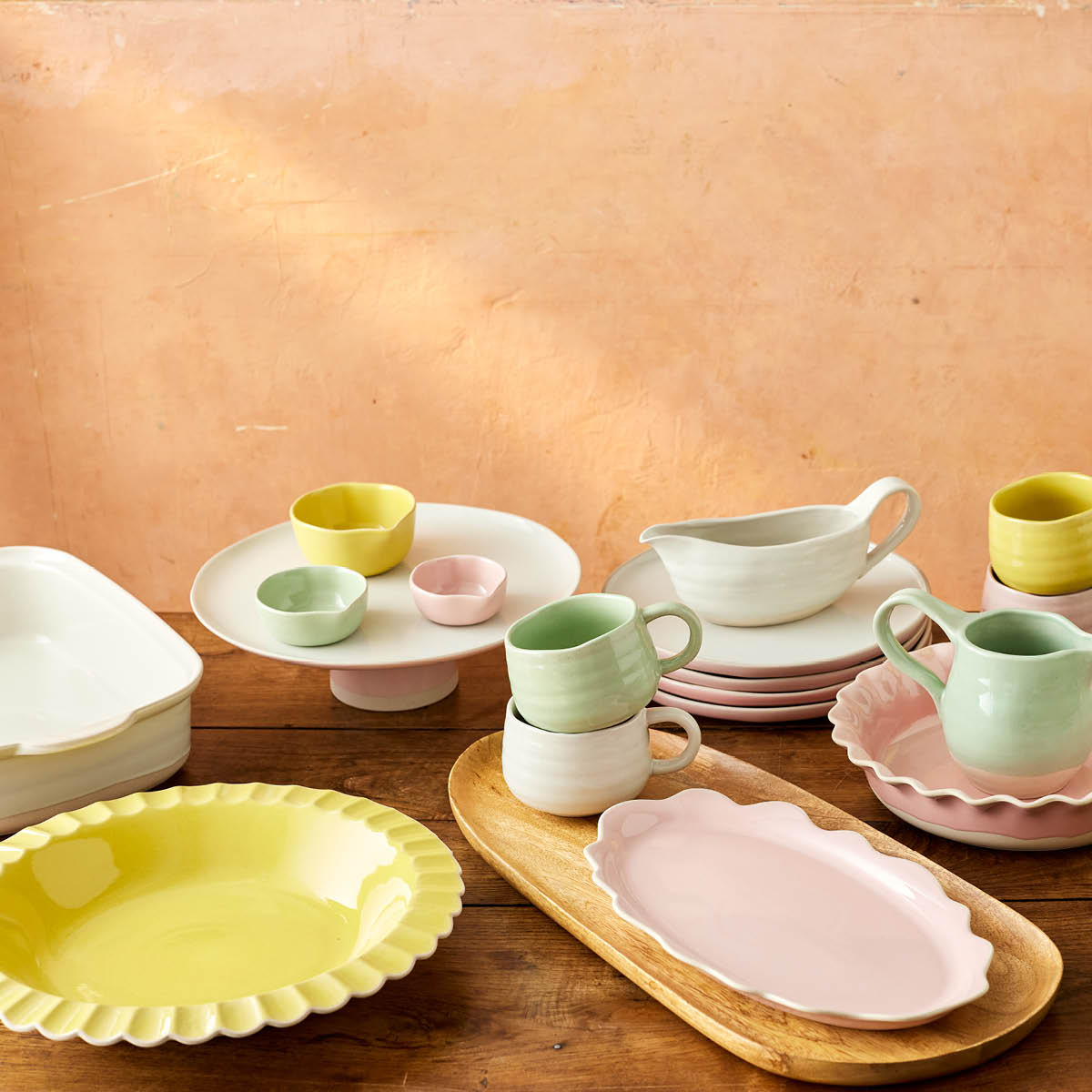 Jamie Oliver Big Love Tarjoiluastia 34 cm Keltainen