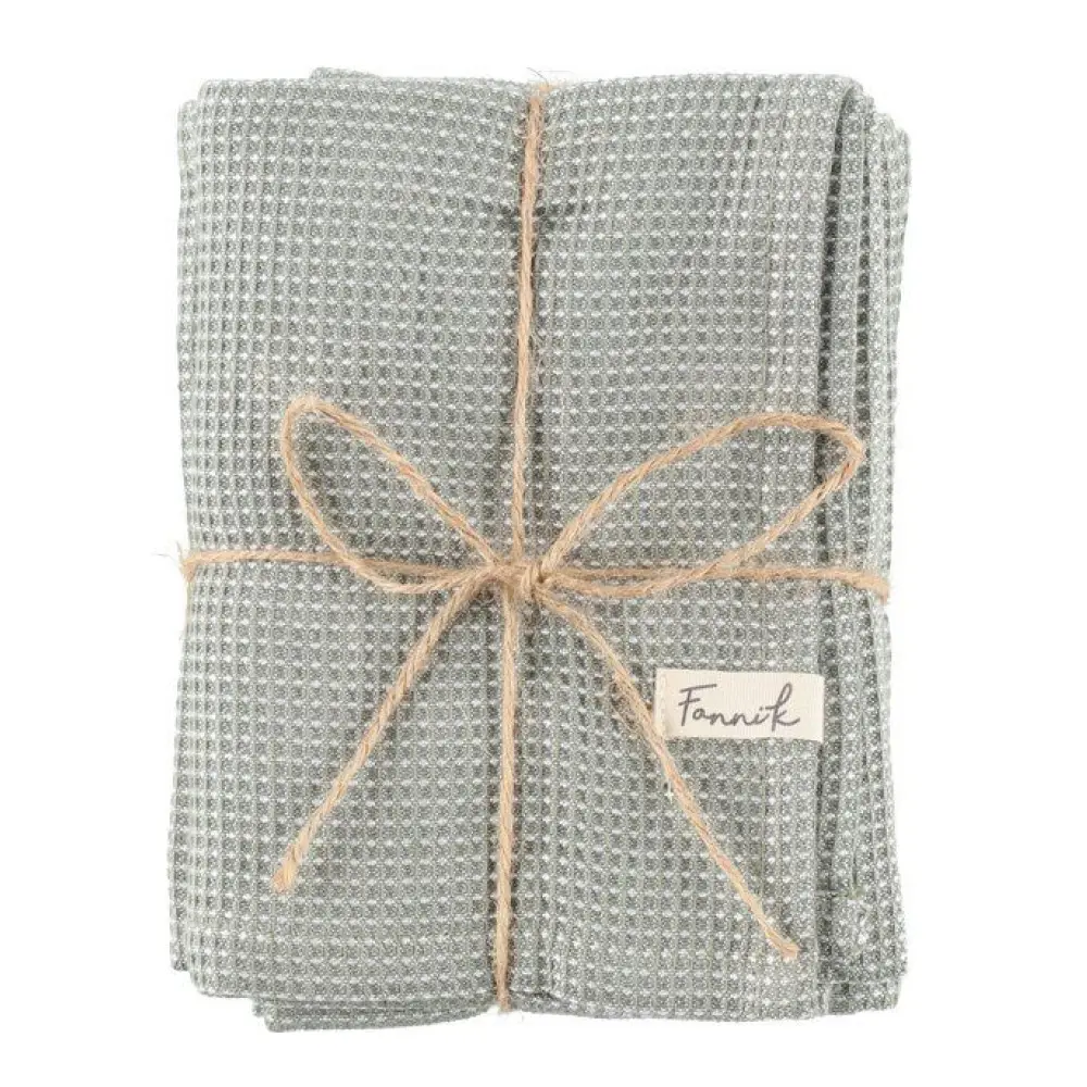 Bamboo Keittiöpyyhe 50x70 cm 2 kpl Agaven vihreä