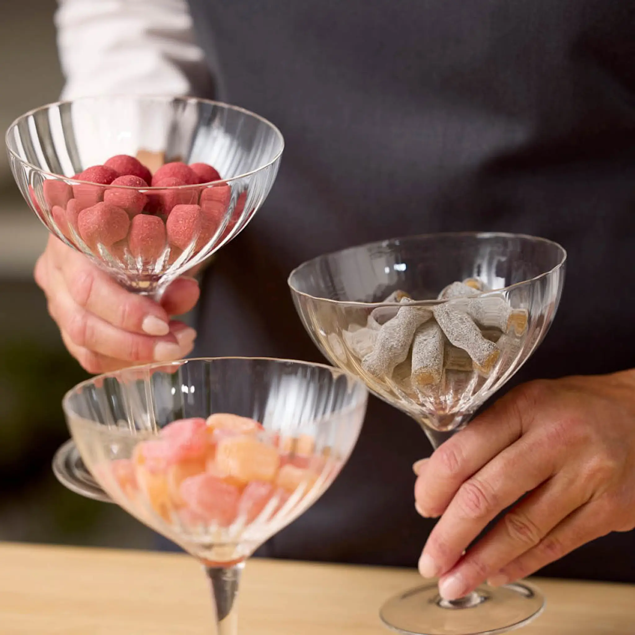 Blomsterberg Dessertglass 43 cl 4 stk glass