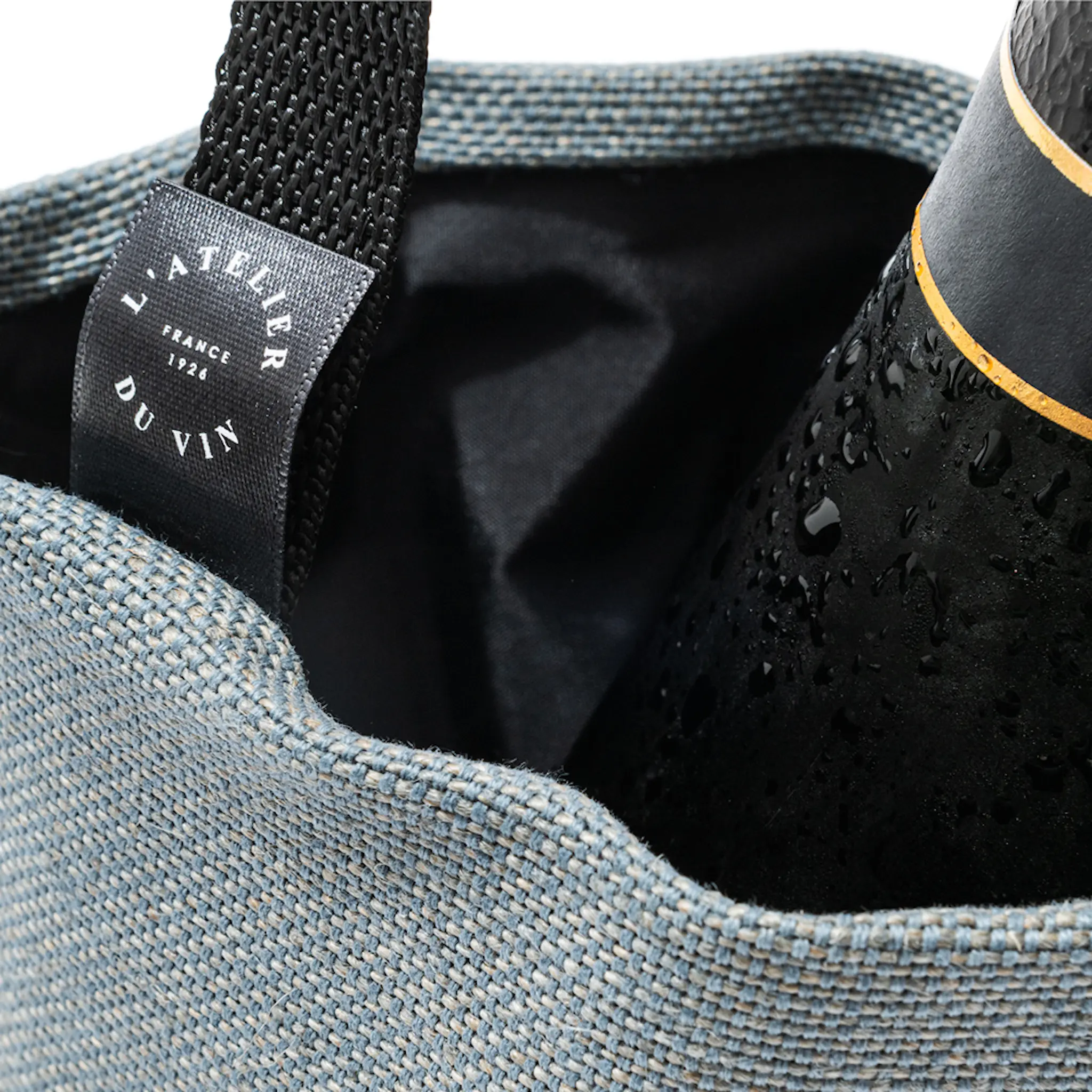 L'atelier du vin Vinkylare väska "Fresh Baladeur" grå